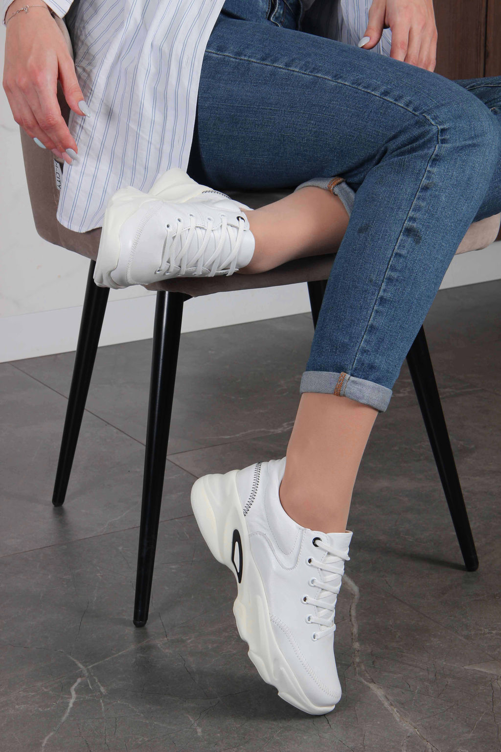 Кроссовки 137.188w.Белый