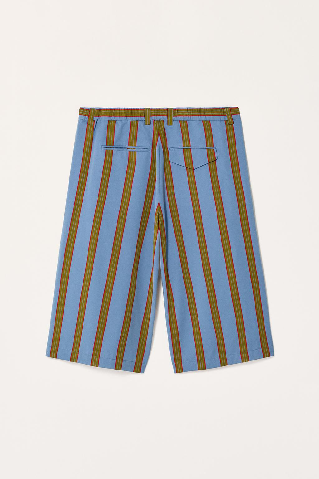 STRIPED RELAXED FIT BERMUDA SHORTS LIMITED EDITION - Zara фото 7