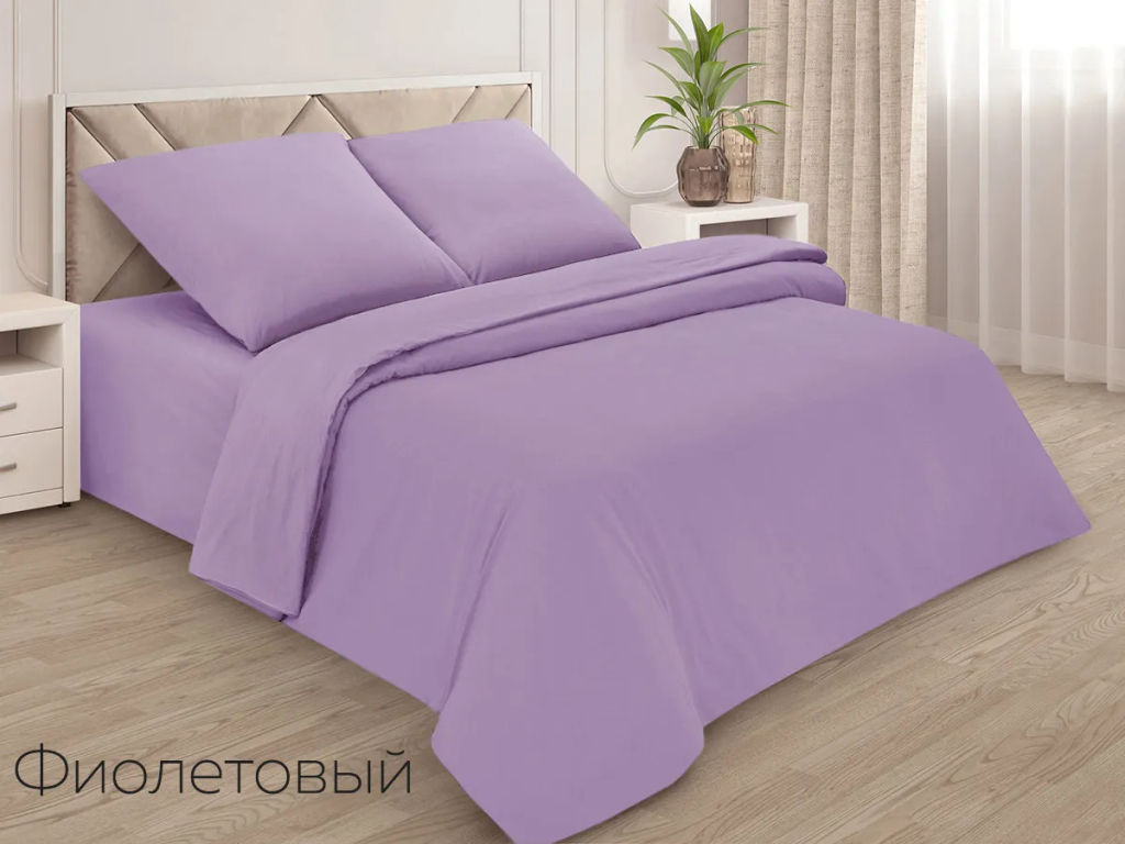 Пододеяльник1,5сп поплин(мальва)