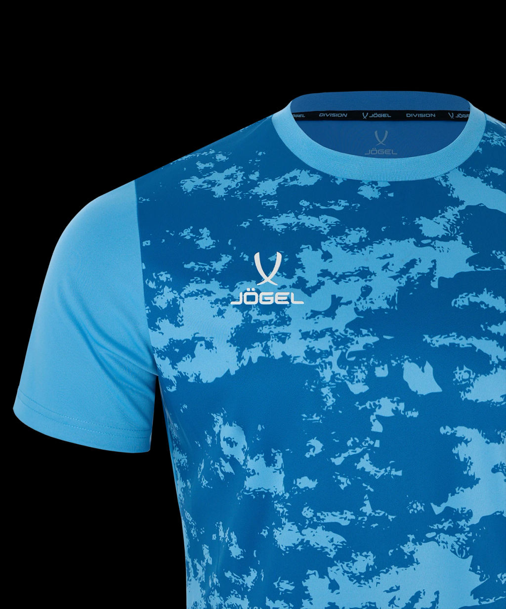 Футболка вратарская JOGEL DIVISION PerFormDRY SPLASH GK Jersey, голубой, детский  фото 4