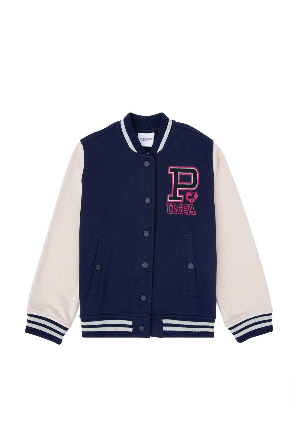 Темно-синий свитшот для девочки Неожиданная скидка в корзине - U.s. polo assn фото 3