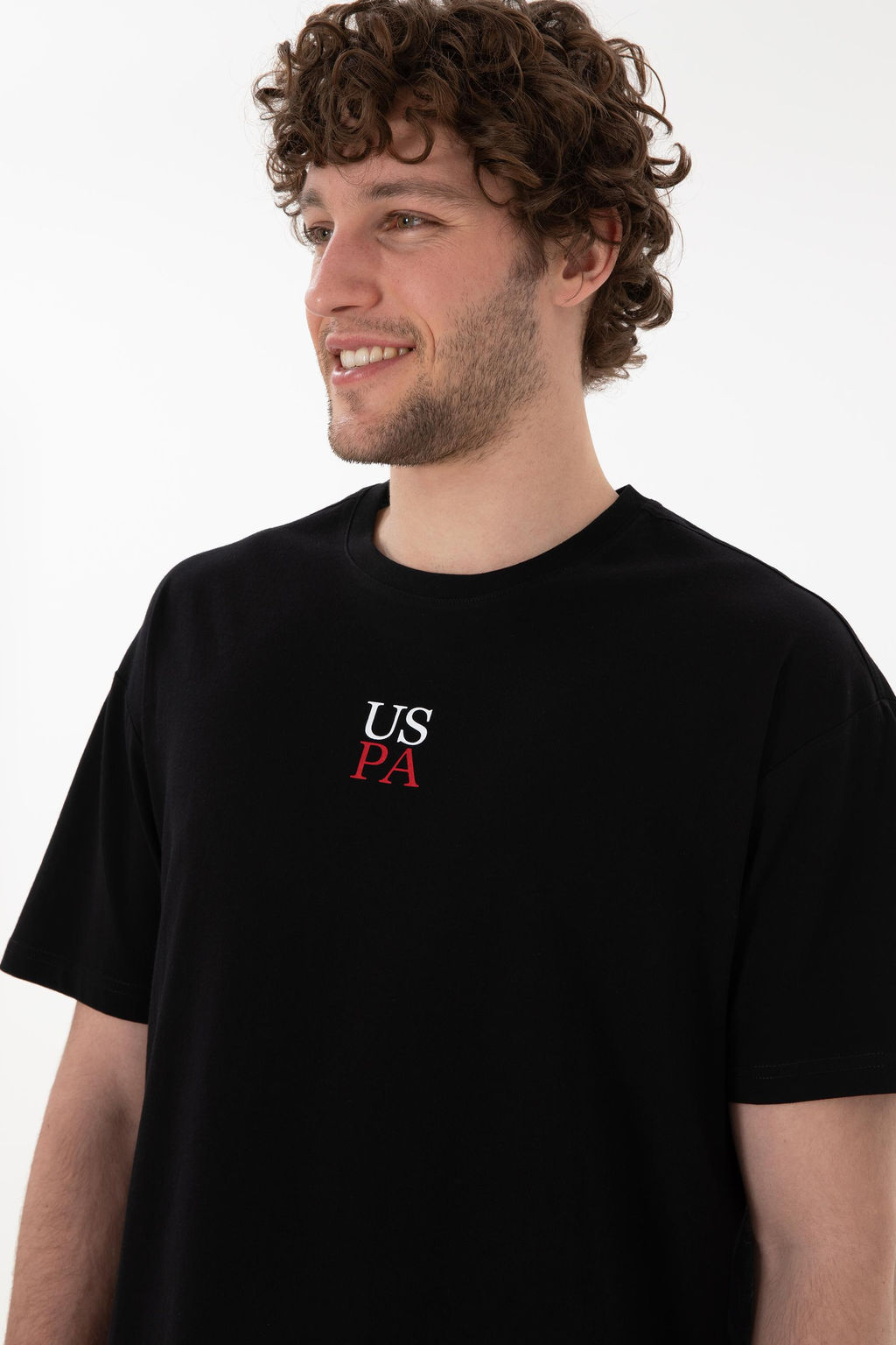 Erkek Comfort Fit Bisiklet Yaka Siyah Ti__rt Sepette S_rpriz _ndirim - U.s. polo assn фото 3