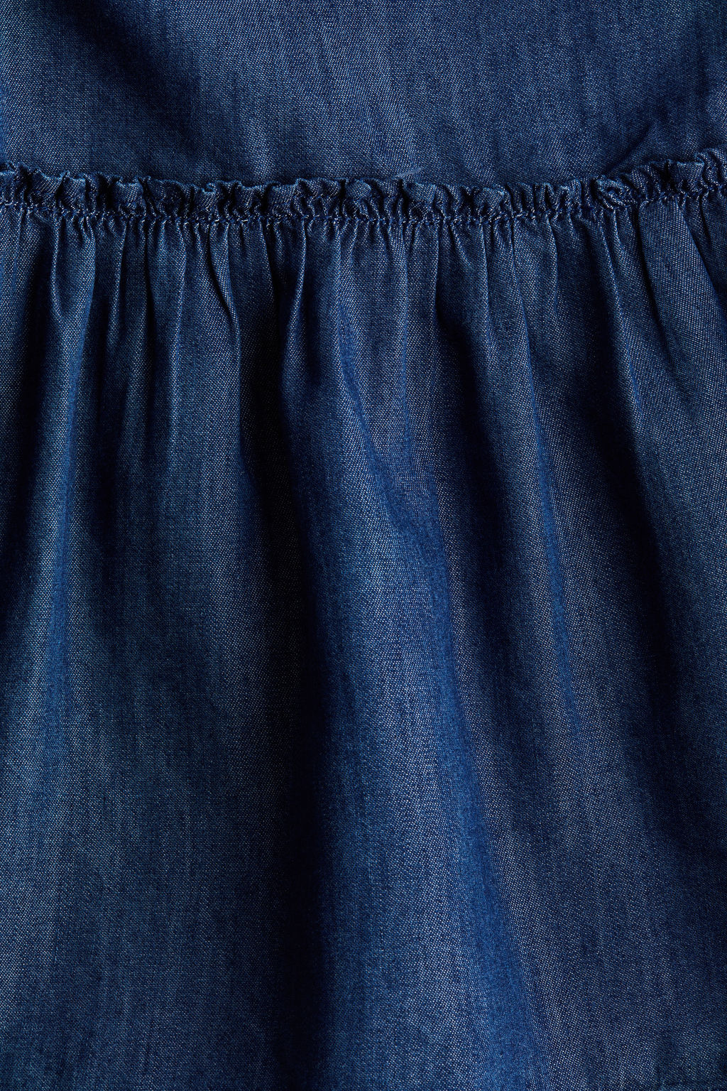 Vestido denim con ribetes de volante - H&m фото 3