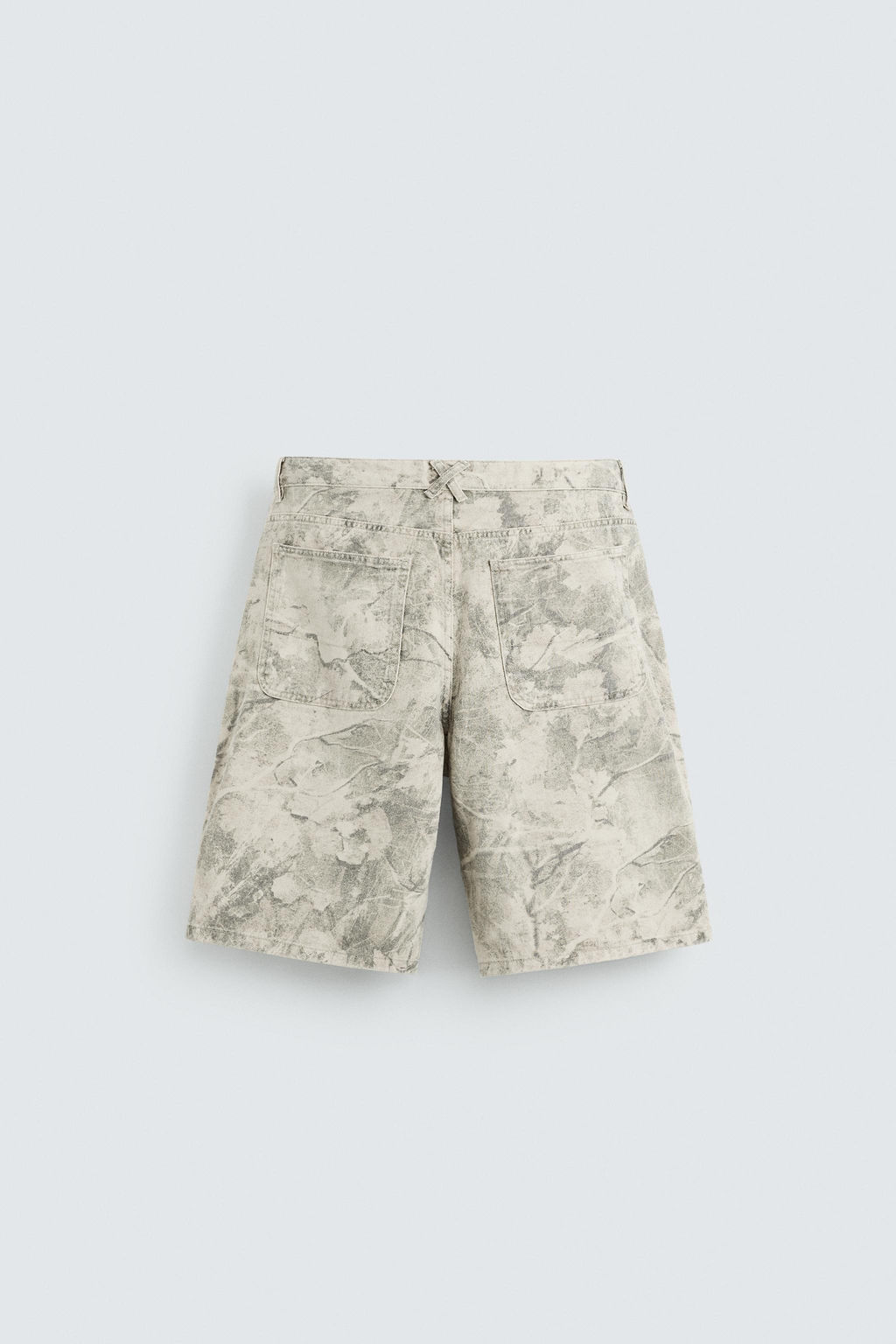 ABSTRACT PRINT RELAXED FIT BERMUDA SHORTS - Zara фото 20
