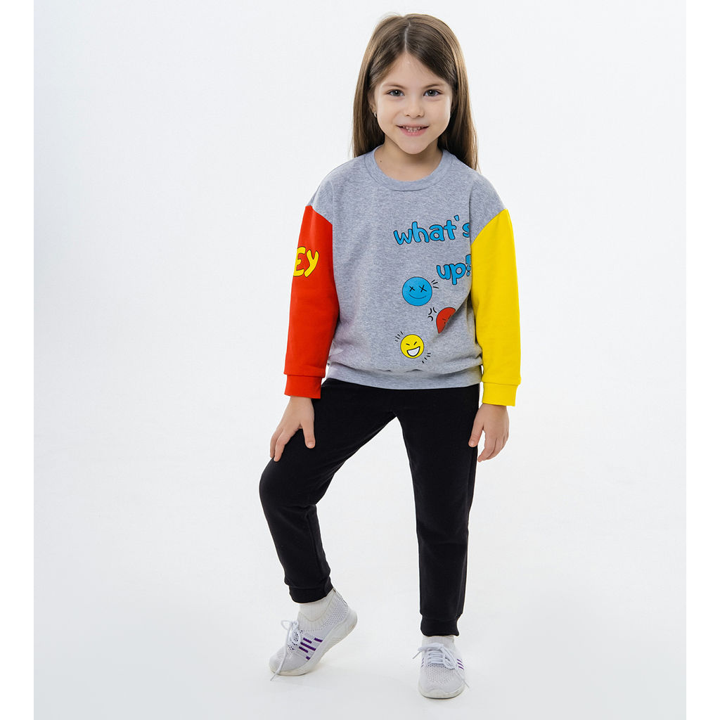 Спортивный костюм футер 2х нитка начёс 8689310101 8689310101 купить оптом по цене 974 ?| Фабрика детской одежды Юлла - Youlala фото 13