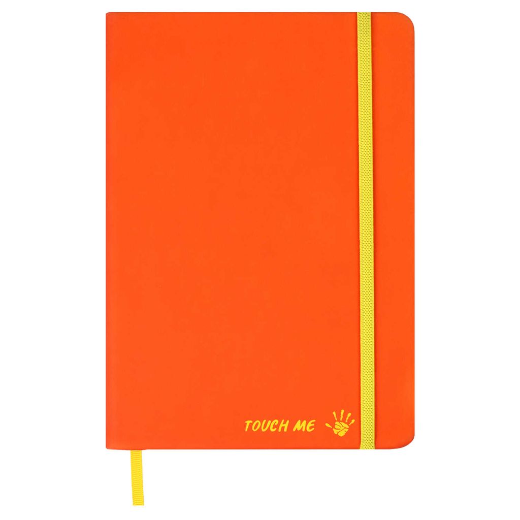 Записная книжка, А5, арт. 52792/ 15 ТЕРМОХРОМ ОРАНЖЕВЫЙ
