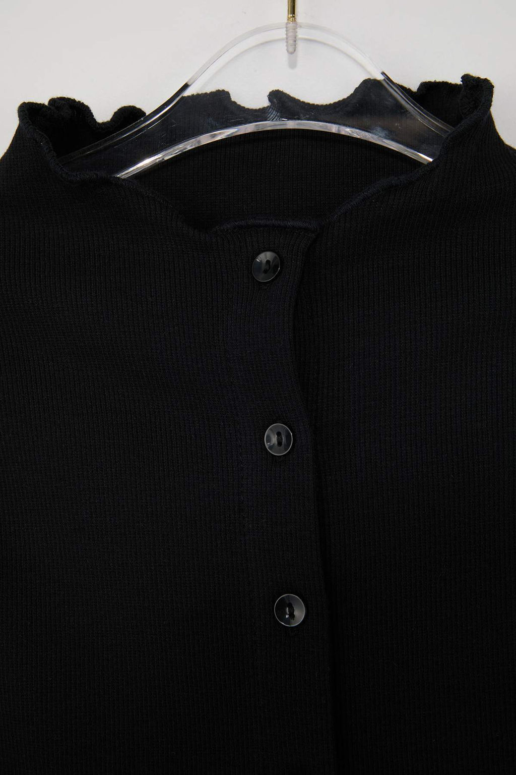 Wardrobe Essentials-Ac?k Pembe Fitted Dugmeli Volanl?/F?rf?rl? Esnek Orme Bluz TWOSS26BZ00171 - Trendyolmilla фото 14