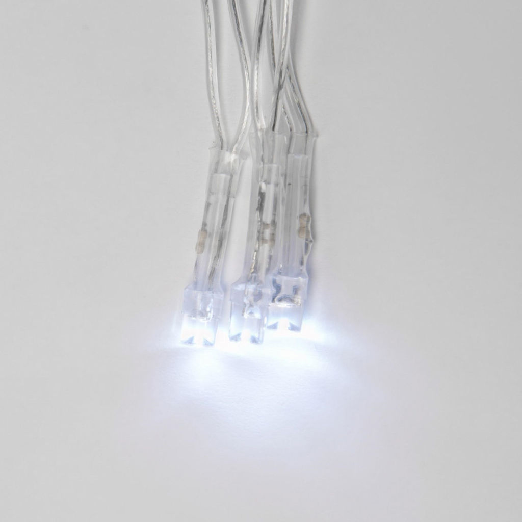 ULD-S1000-100/DTA WHITE IP20 Гирлянда светодиодная, 10м. 100 светодиодов. Белый свет. Провод прозрачный. ТМ Uniel