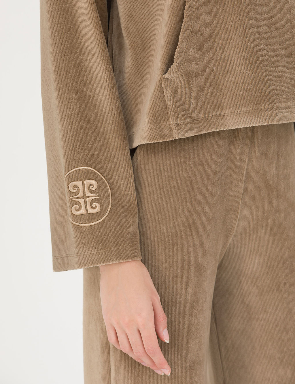 Camel Kap__onlu Sweatshirt
