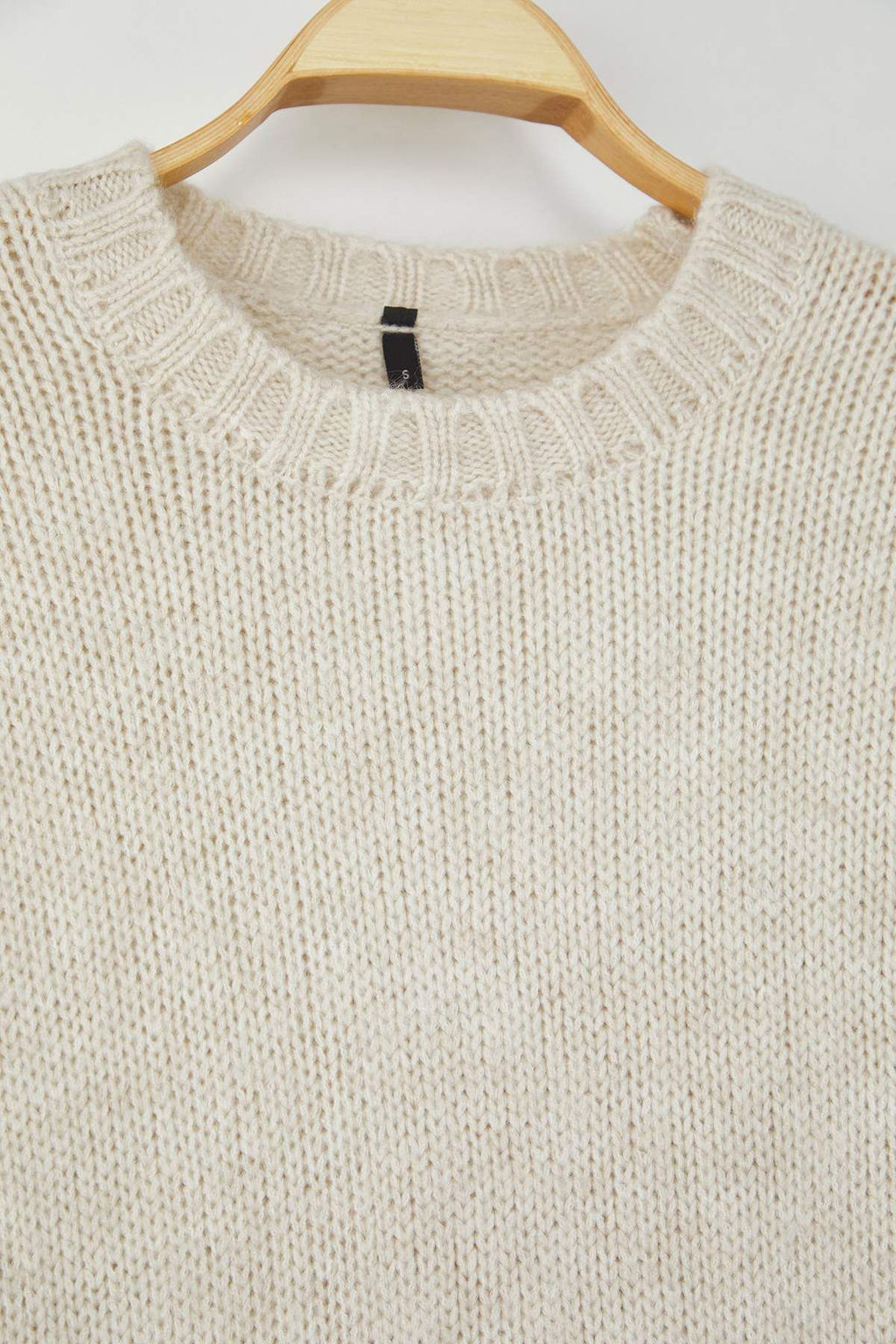 Wardrobe Essentials Antrasit Yumusak Dokulu Genis Kal?p Basic Triko Kazak | TWOAW26KZ00073 - Trendyolmilla фото 10
