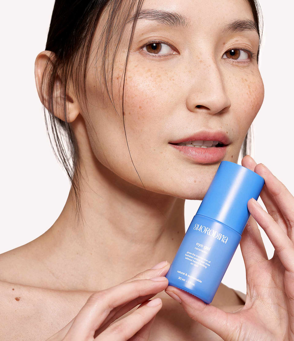 Увлажняющий гель для кожи вокруг глаз с церамидами и гиалуроновой кислотой