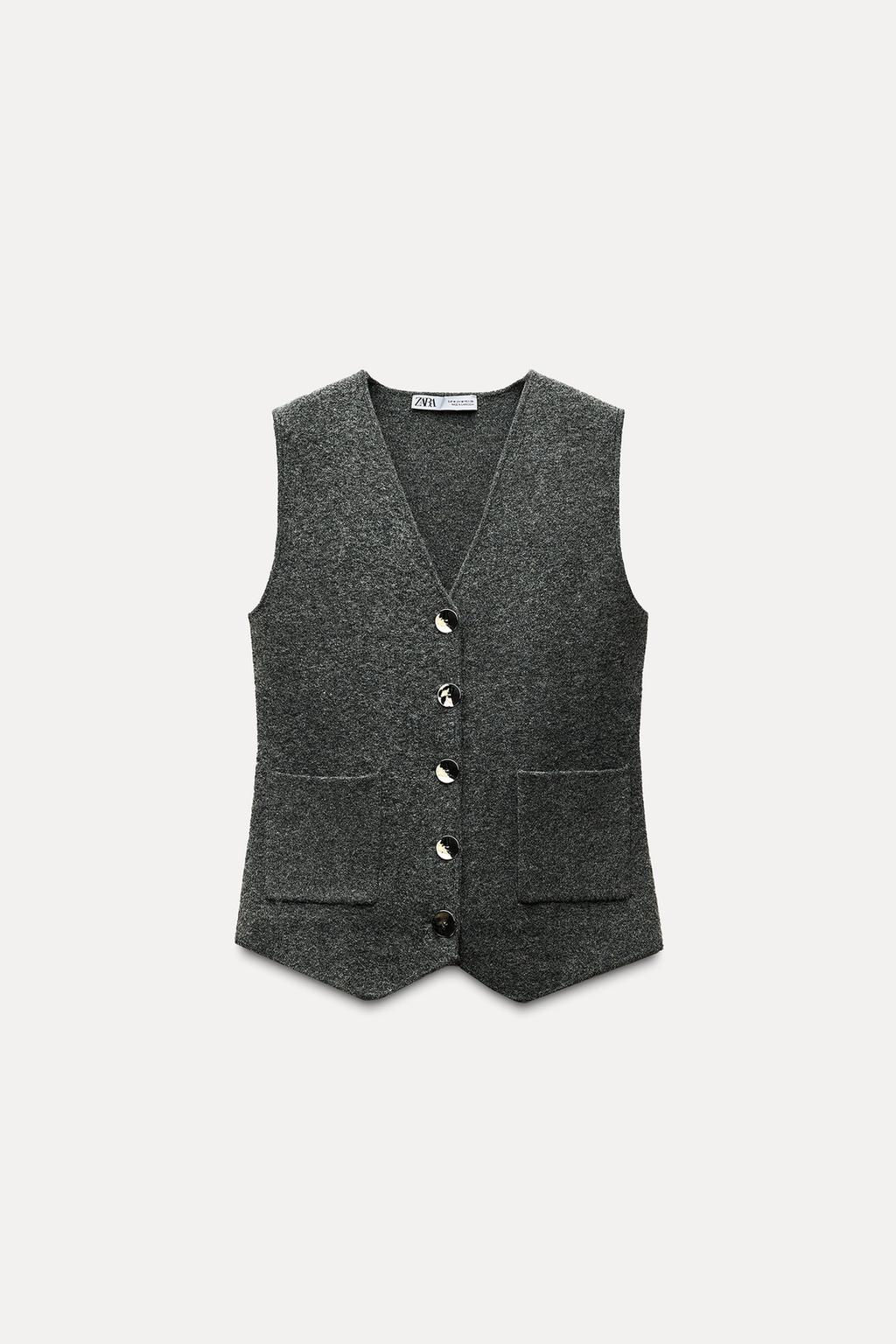 KNIT VEST TOP - Zara фото 2