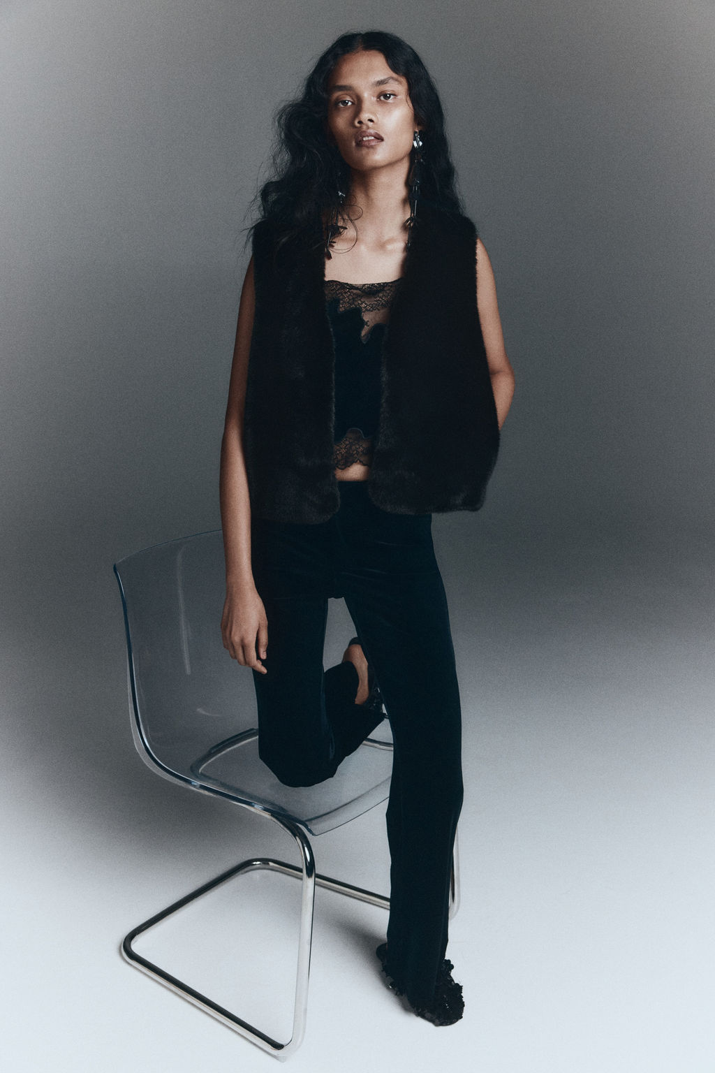 Chaleco efecto pelo - H&m фото 7