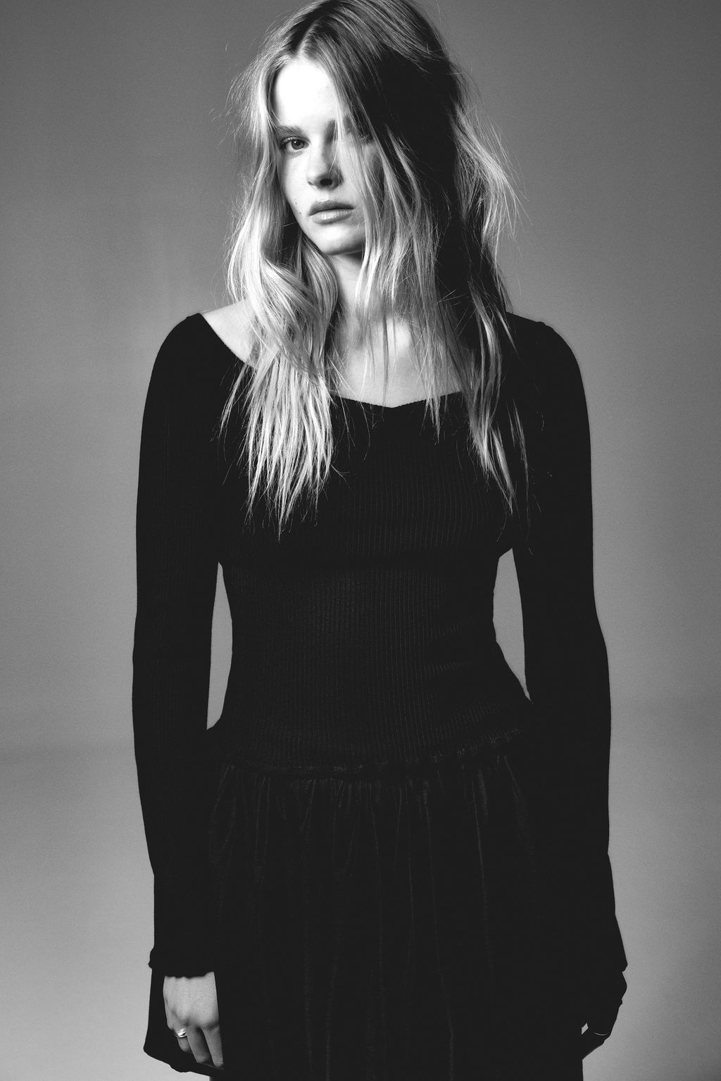 Top off-the-shoulder en punto de canal? - H&m фото 4