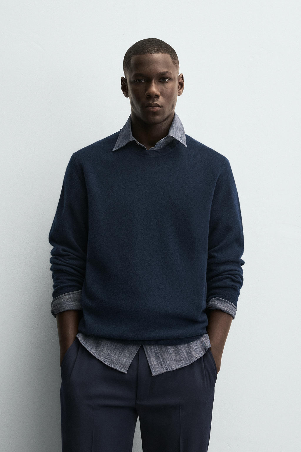 WOOL - CASHMERE SWEATER - Zara фото 10