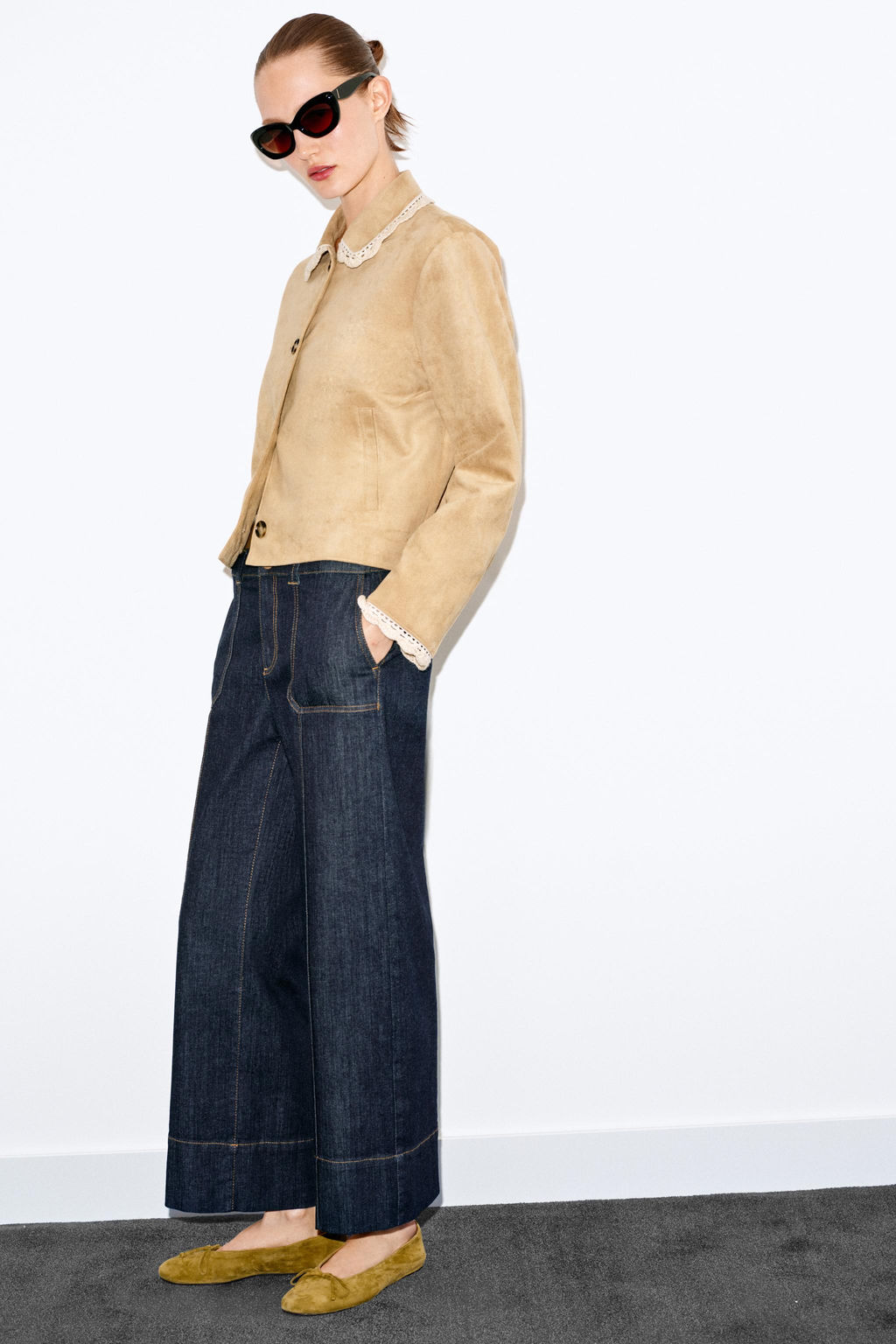FAUX SUEDE JACKET - Zara фото 23