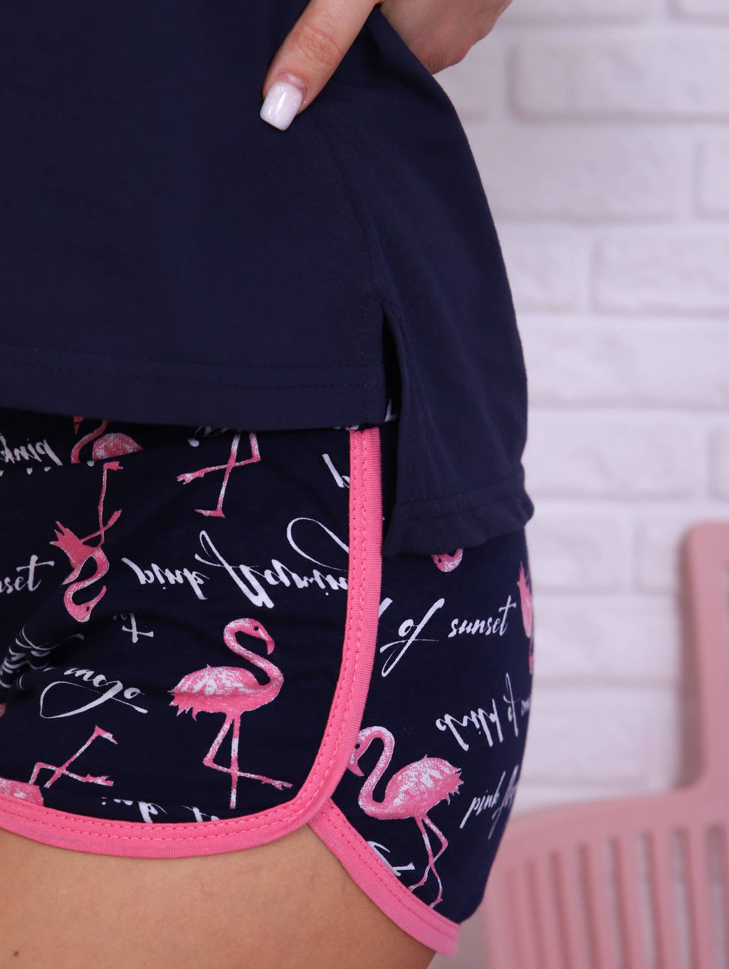 Костюм женский, модель 161, трикотаж (Фламинго, синий) - Ивановотекстиль фото 9