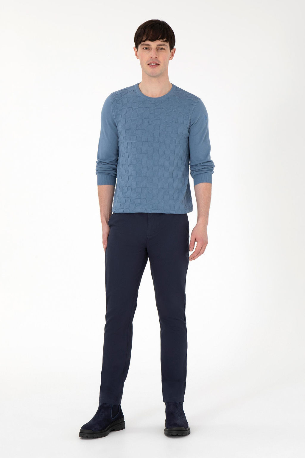 Erkek Lacivert Kanvas / Chino Pantolon - U.s. polo assn фото 3