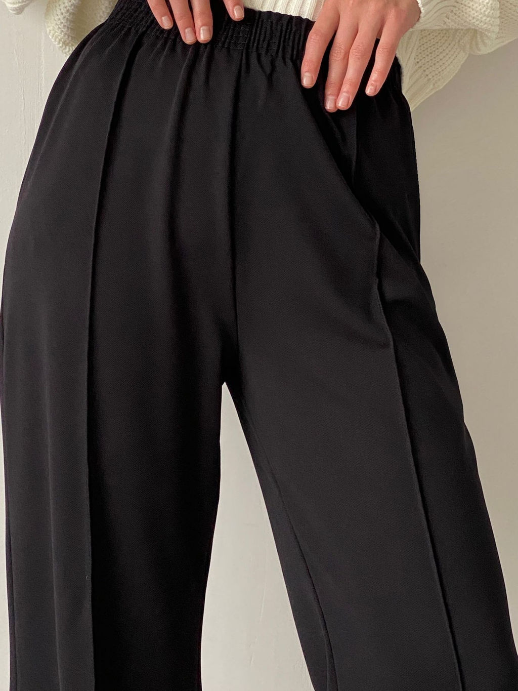 Брюки базовые чёрные - Martichelli фото 2