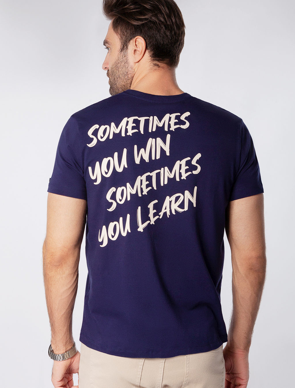 VILATTE / Футболка из премиального хлопка с авторским принтом  фото 11