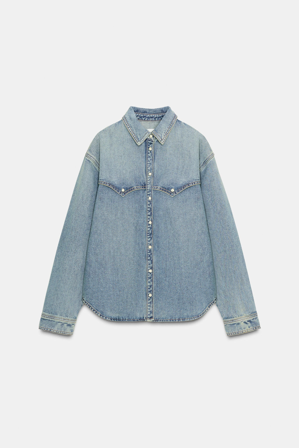 Z1975 DENIM SHIRT - Zara фото 6