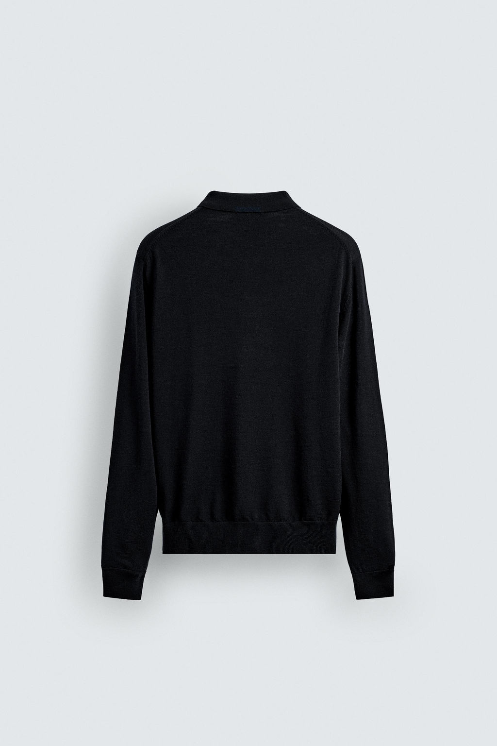 100% WOOL KNIT POLO SHIRT - Zara фото 8