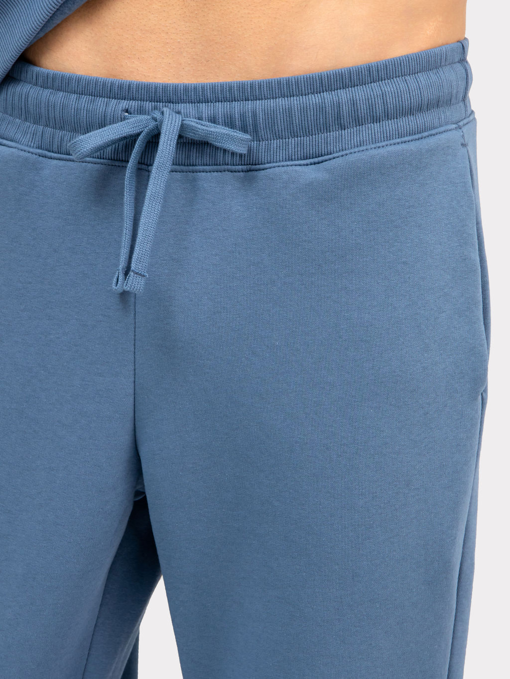 Теплый комплект (худи и брюки) в оттенке деним деним 191013 - Mark formelle фото 6