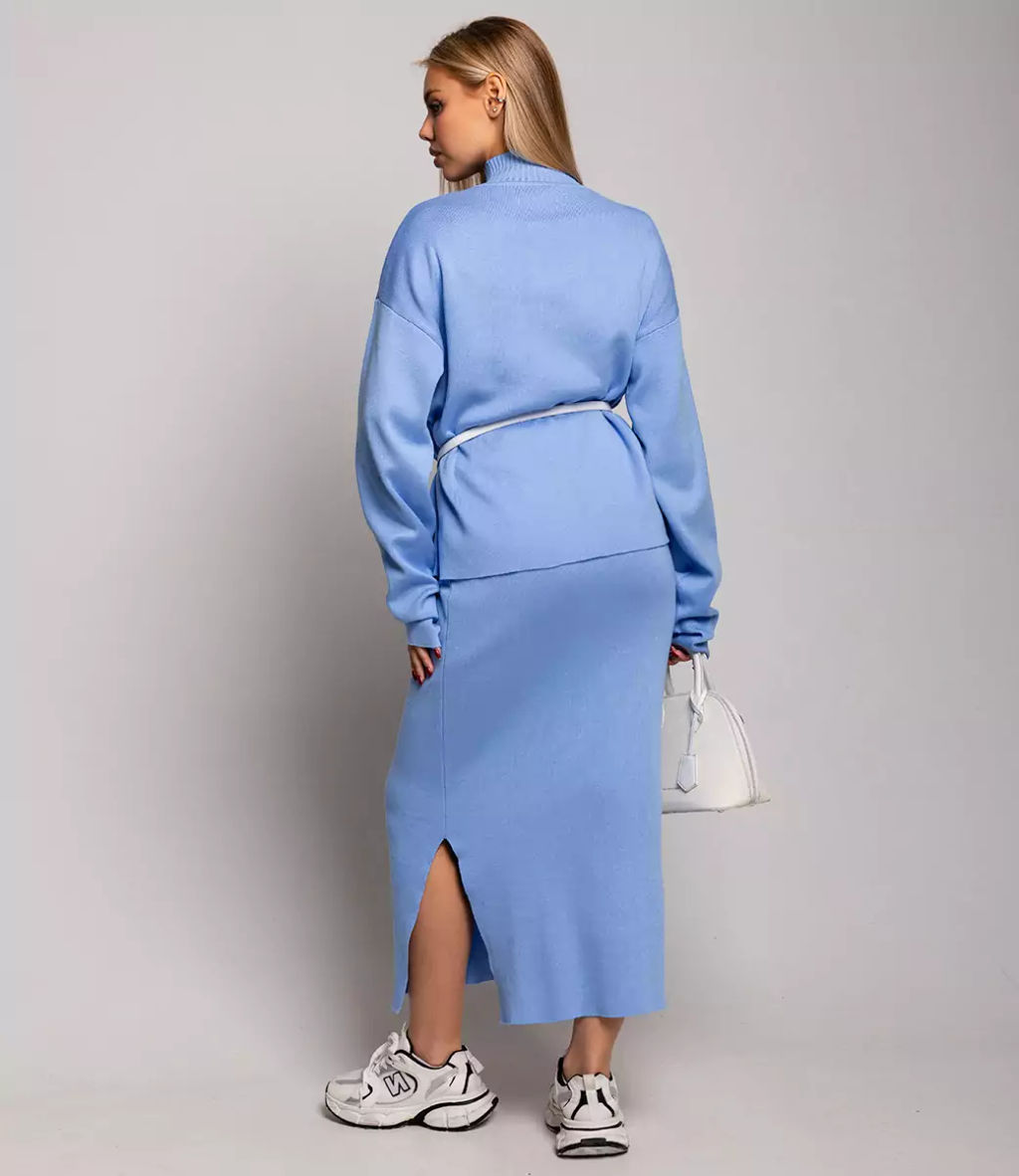 Костюм #КТ8249, голубой
