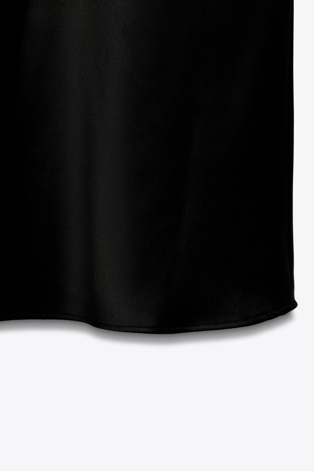 SATIN MIDI SKIRT - Zara фото 18