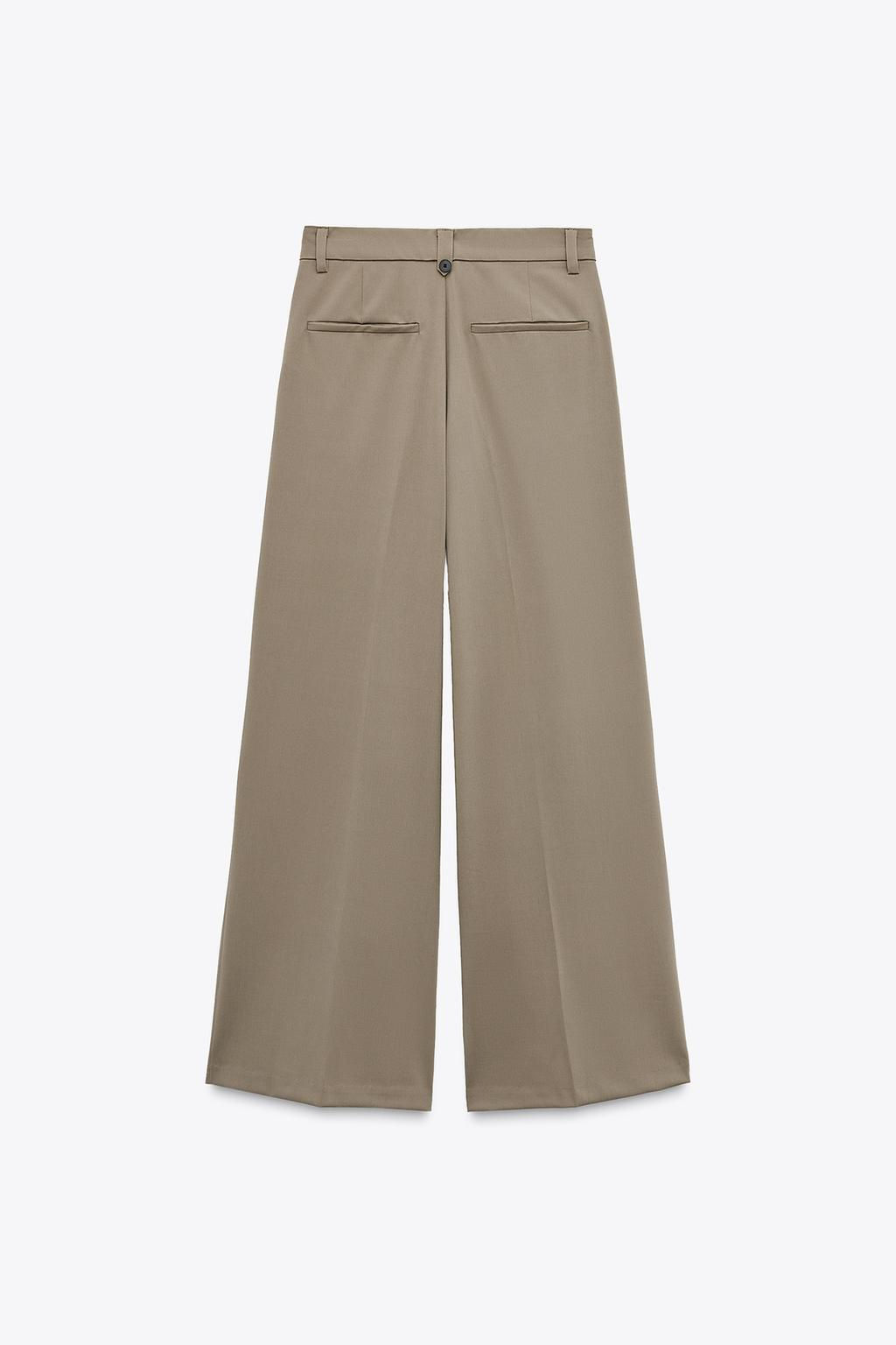 DOUBLE PLEAT TROUSERS - Zara фото 30