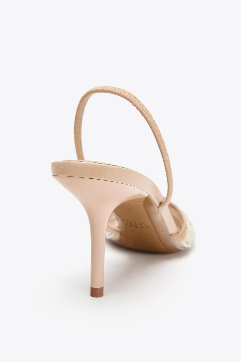 RHINESTONE SLINGBACK SHOES
