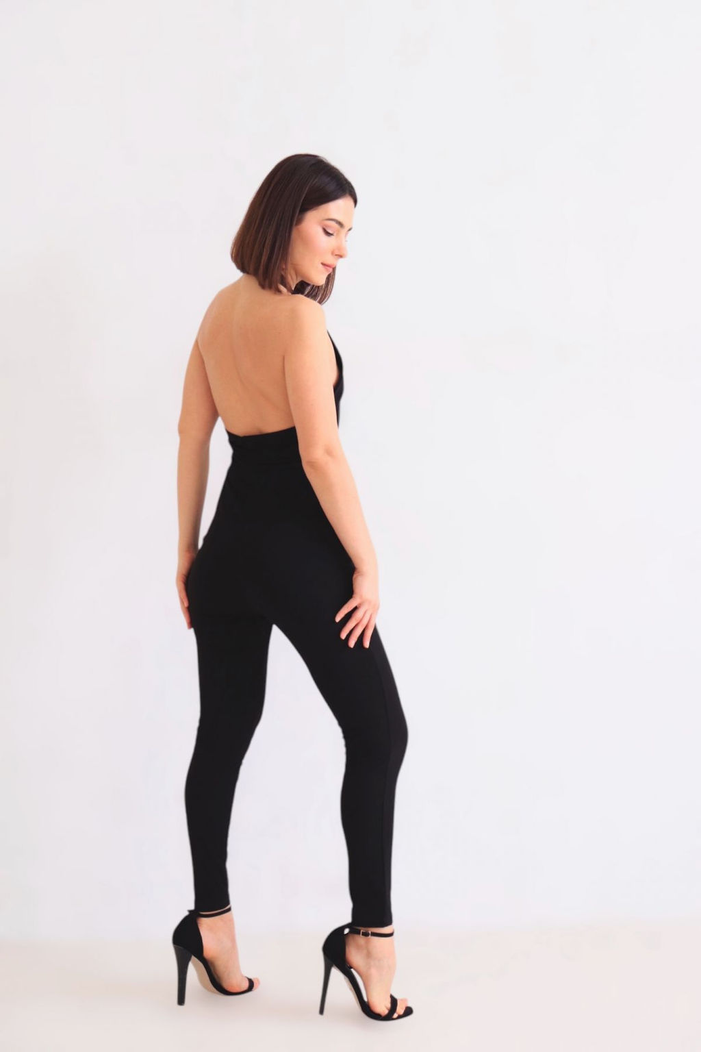 Комбинезон вечерний чёрный - Martichelli фото 30