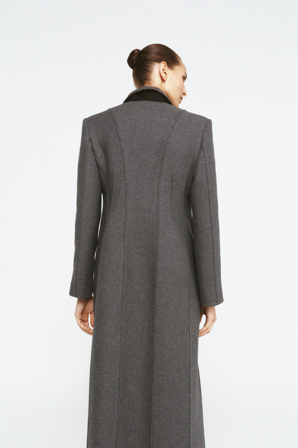 FITTED MANTECO WOOL COAT ZW COLLECTION LIMITED EDITION - Zara фото 13