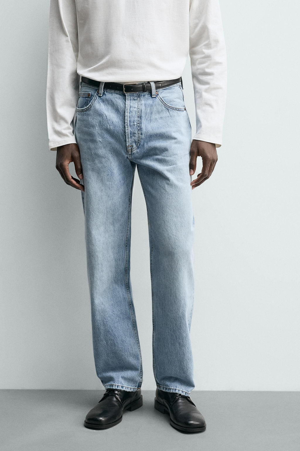 JEANS STRAIGHT FIT / Azul - Zara фото 11