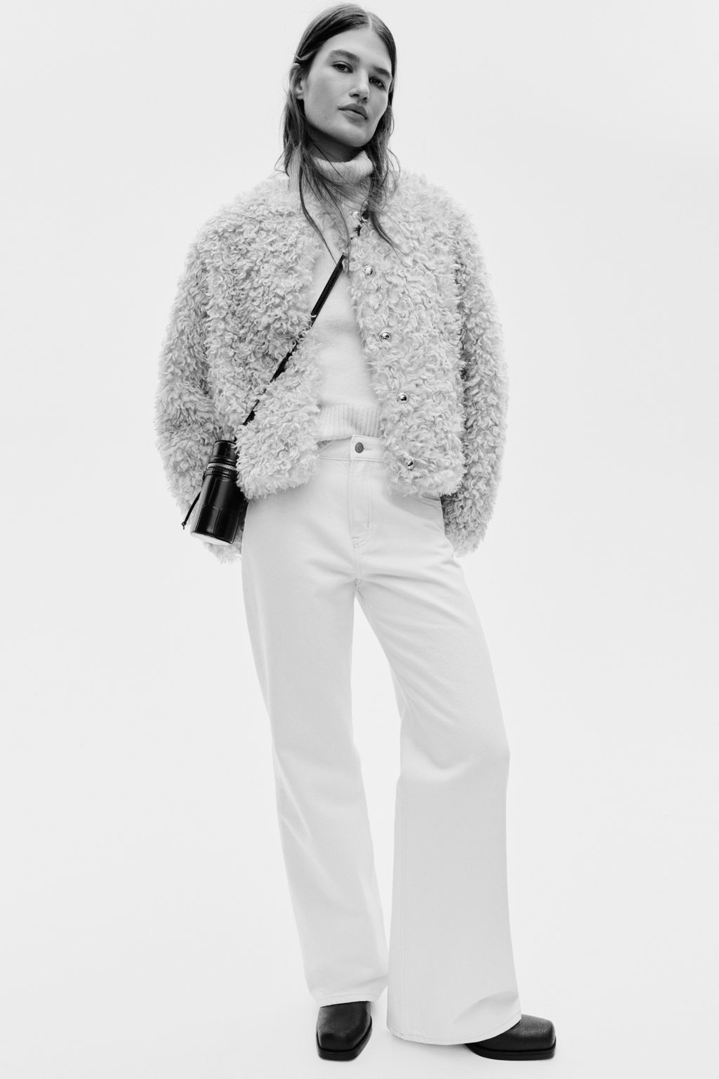Wide High Jeans - H&m фото 16