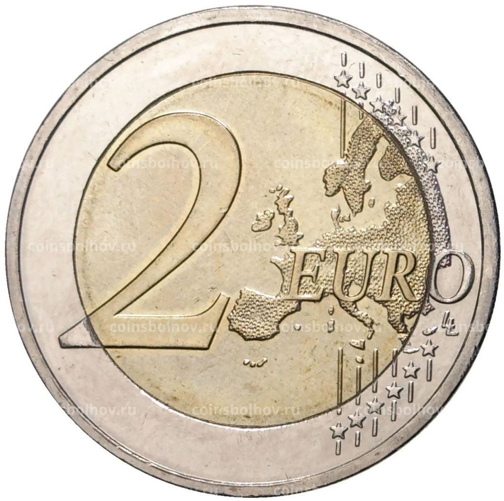 2 евро 2017 года Греция  60 лет со дня смерти Никоса Казандзакиса