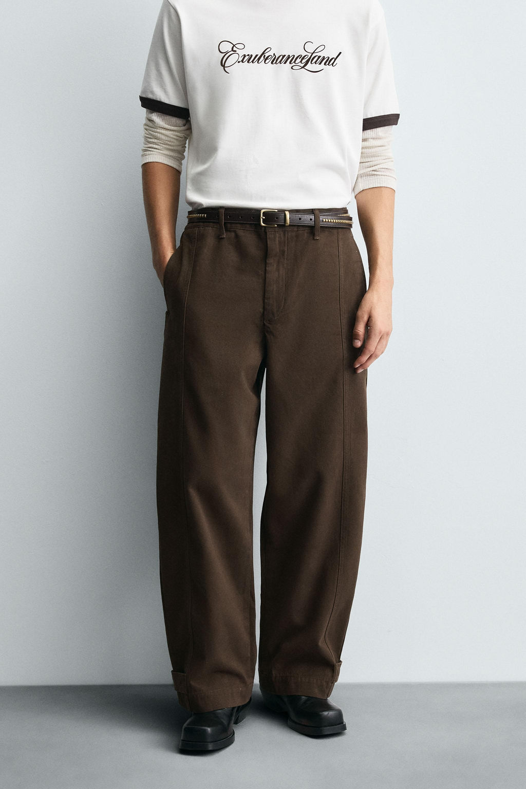 BALLOON FIT TROUSERS - Zara фото 2