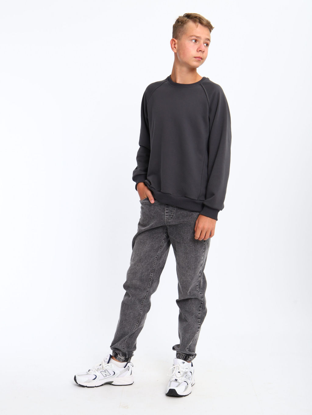 Свитшот Матвей графит, СВ-02-1 - От егорки до егора фото 2