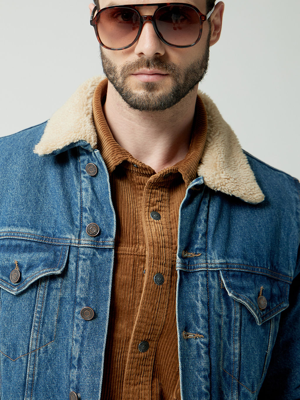 Мужская джинсовая куртка - Mossmore фото 59