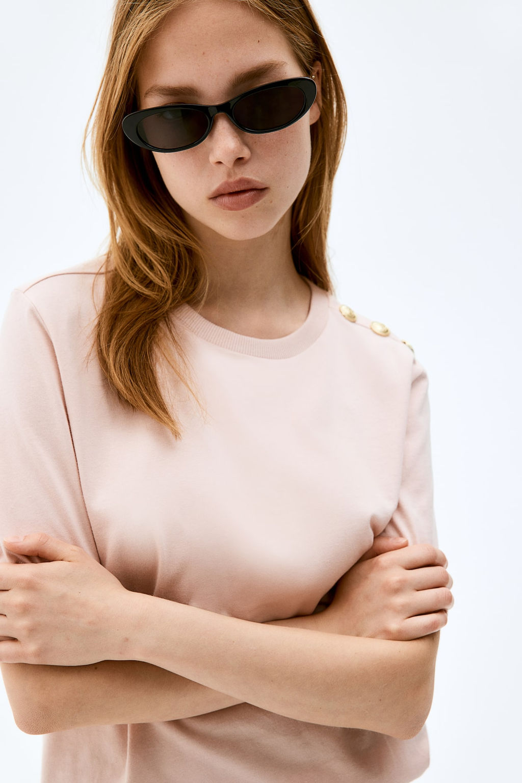 Camiseta con detalle de botones - H&m фото 3
