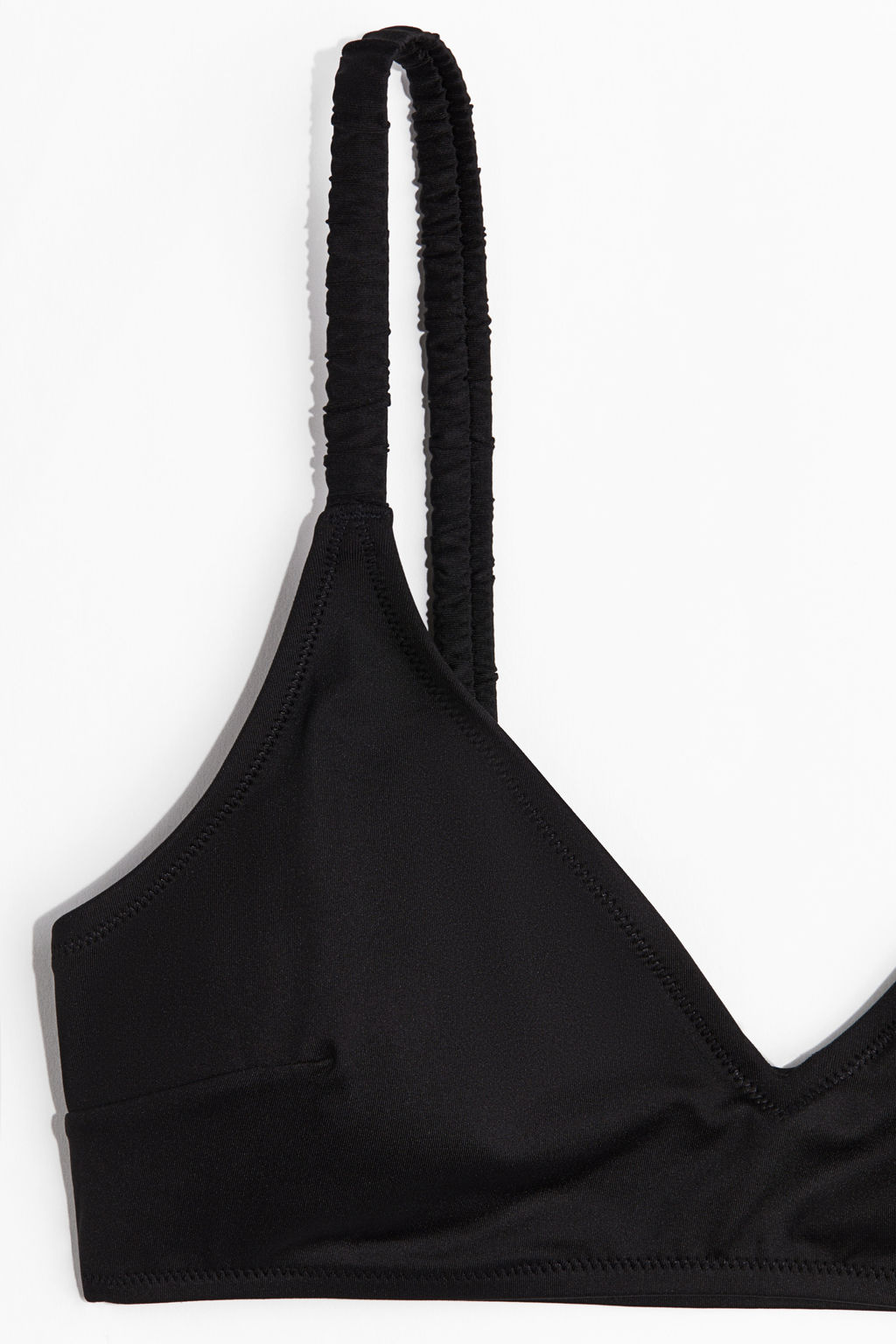 Top de bikini triangular con relleno - H&m фото 6