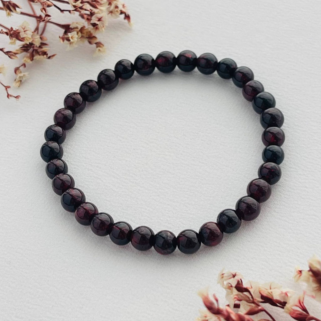 Браслет из Граната (Пироп) 16 см