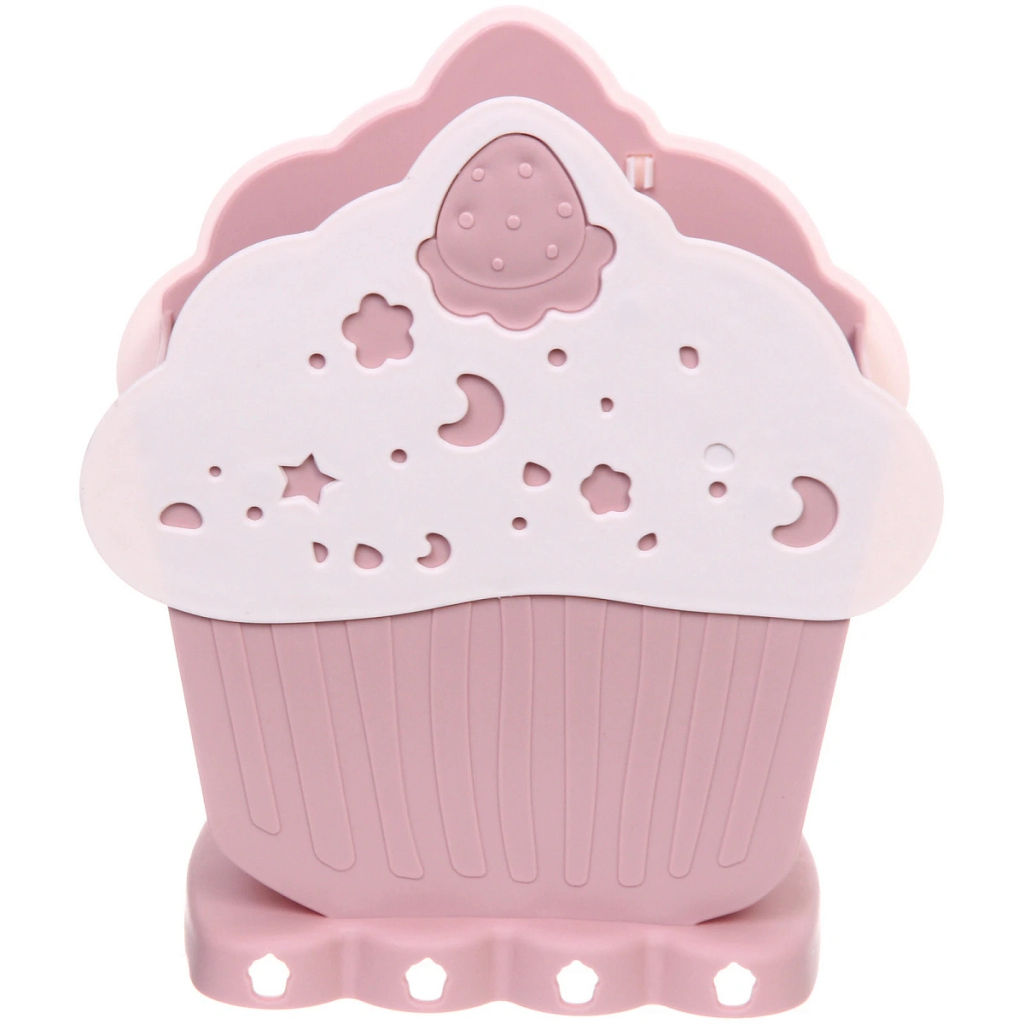 Цена за 2 шт. Подставка для столовых приборов "SEGRETO" 17*19*9,5см 2секции пыльная роза