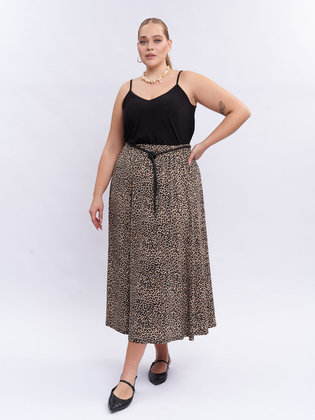 Юбка трикотажная UB17403LEO16 - Артесса фото 7
