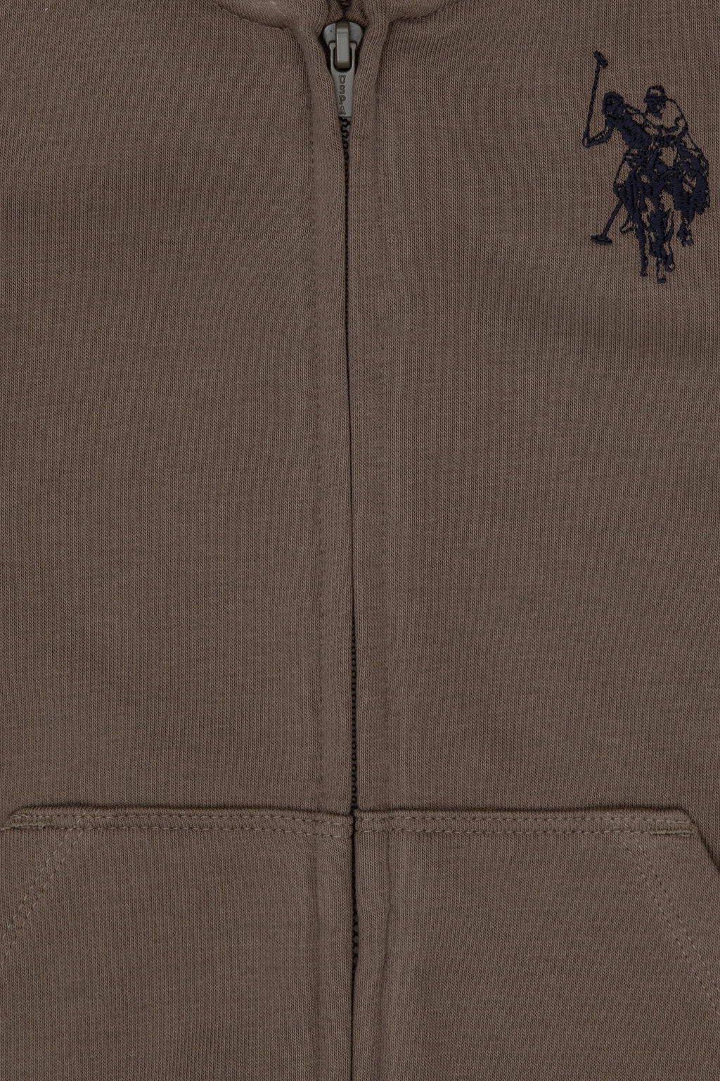 Erkek _ocuk Vizon Fermuarl_ Kap__onlu _rme H_rka - U.s. polo assn фото 3