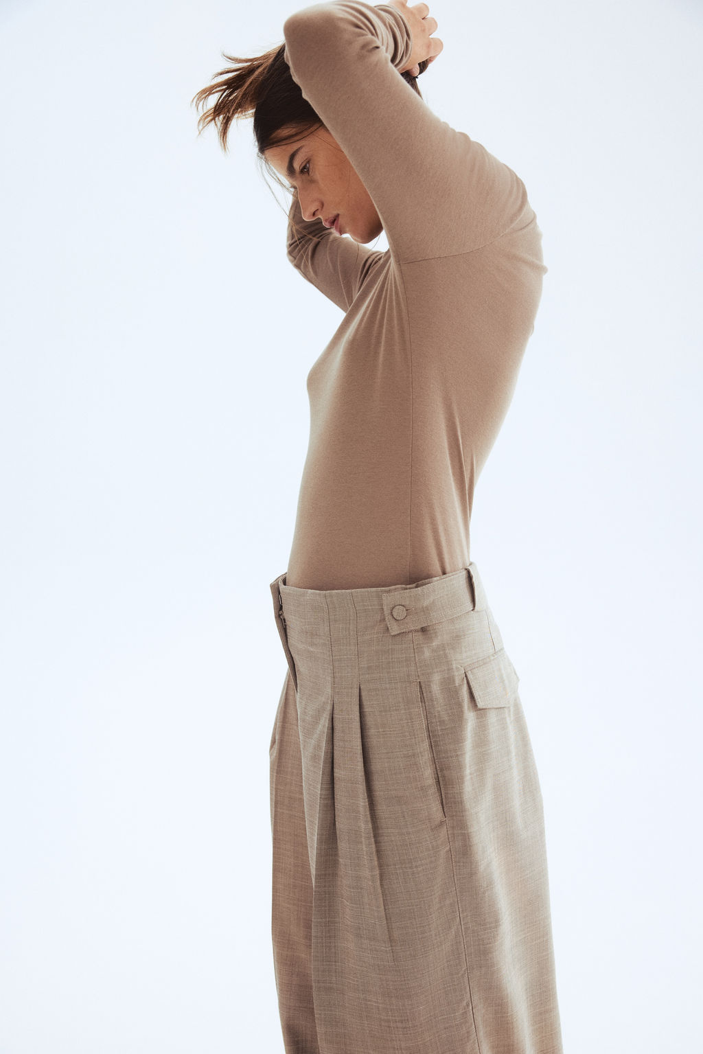 Top en punto de algod?n pima - H&m фото 8