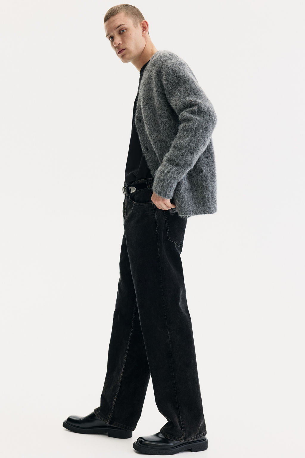 Pantal?n de pana Relaxed Fit - H&m фото 8