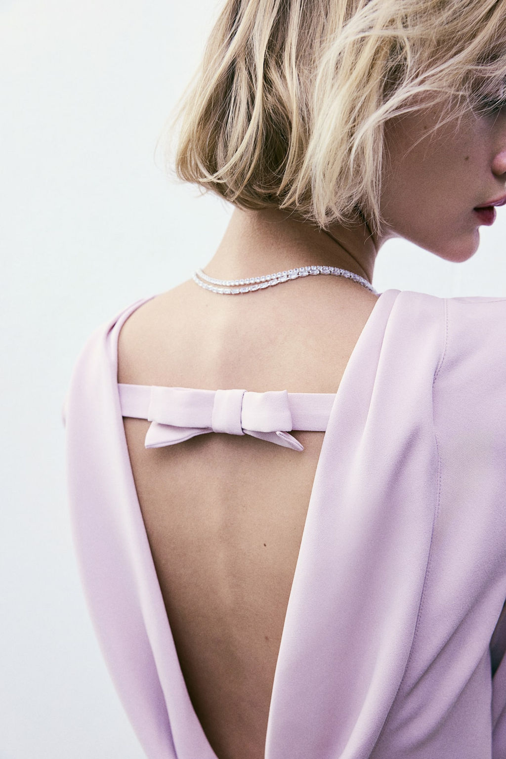 Vestido con espalda drapeada - H&m фото 4