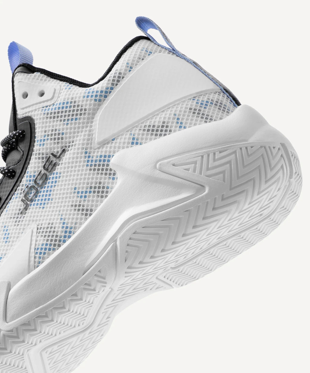 Кроссовки баскетбольные JOGEL Playmaker, белый/голубой/черный  фото 7