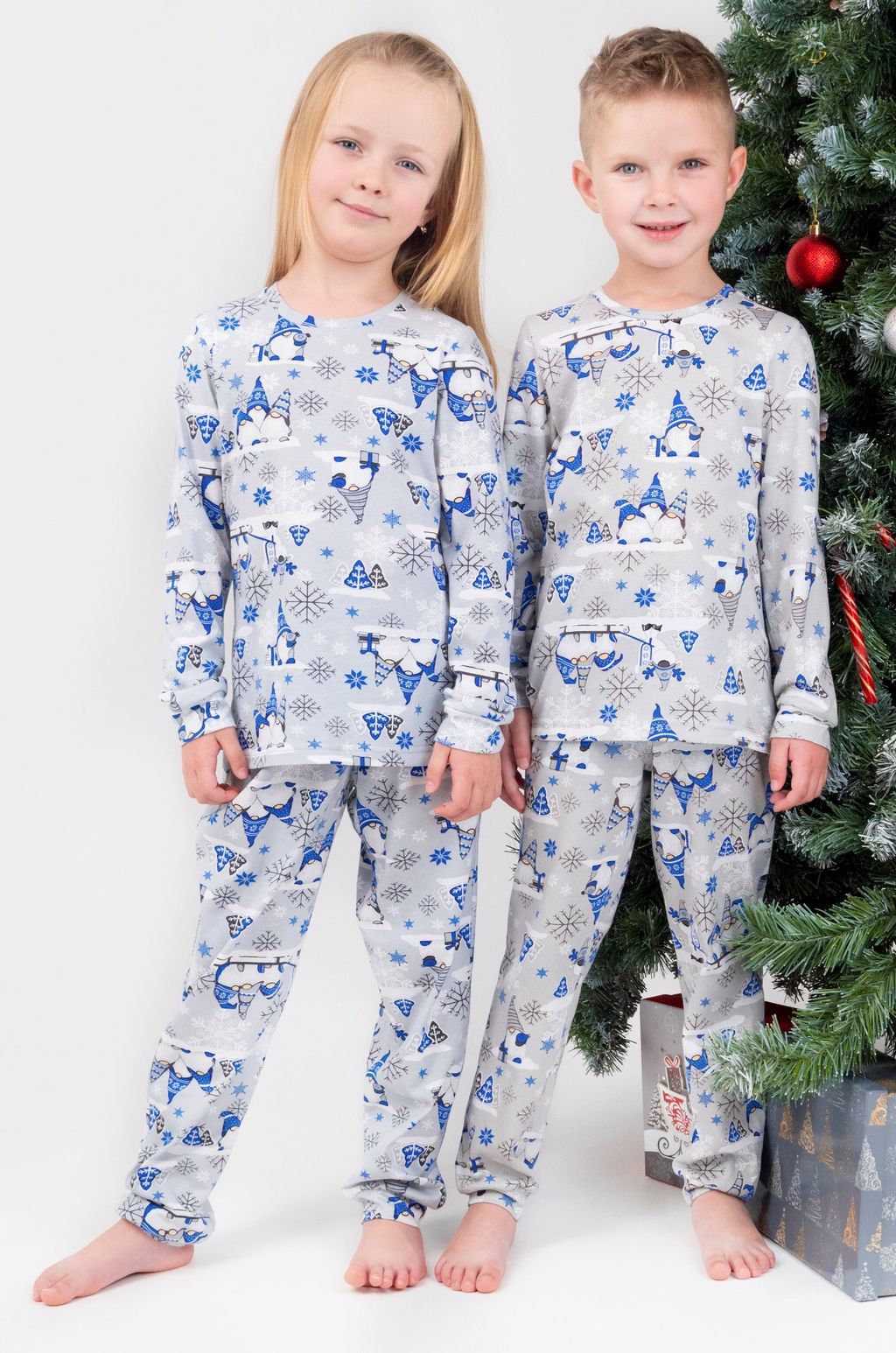 Детская новогодняя пижама Happy Fox  фото 3